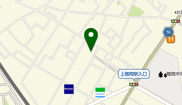 上福岡整骨院の地図画像