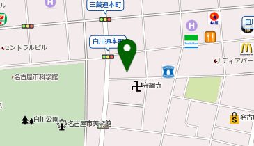 サウナドットの地図画像
