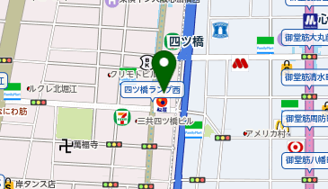 スパゲッティーのパンチョ大阪四ツ橋店の地図画像
