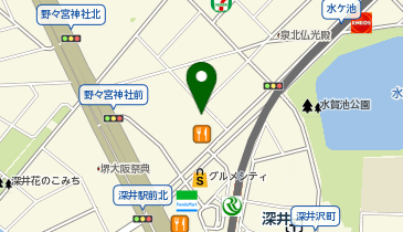 ドックサロンコロンの地図画像