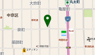 ユリ楽器の地図画像