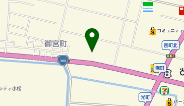 auStyle小松の地図画像