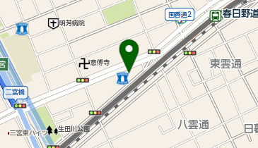 アジアカザガーラアンドハラールフードの地図画像