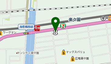 らくらく歯科・矯正歯科の地図画像