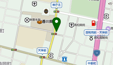 ウィッグ専門店ベッサー高松サロンの地図画像