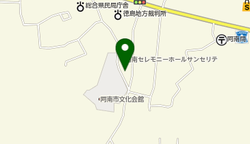 家族葬の花水木富岡ホールの地図画像