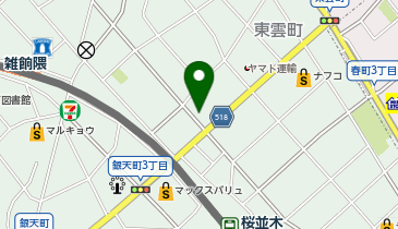 ピザハット 博多東雲店の地図画像