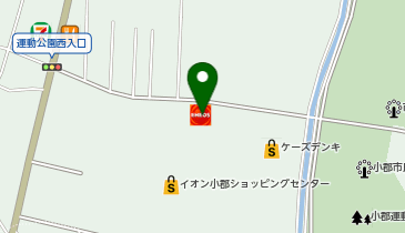 王子カレーの地図画像