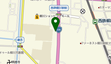 ピザハット柳川店の地図画像