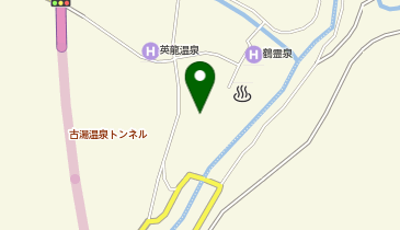 家族風呂湯の華の地図画像