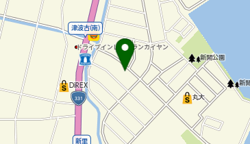 新開学習塾本校の地図画像
