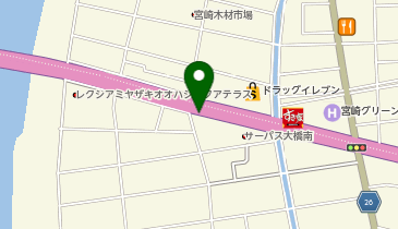 大工まちなか動物病院の地図画像