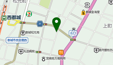 SIRUSI都城の地図画像