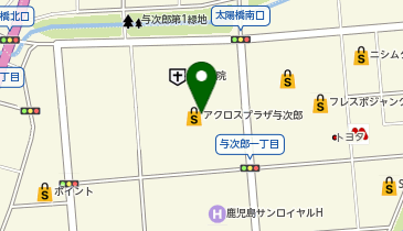 アイディゴルフ与次郎店の地図画像