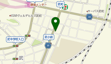 はるはる亭武町店の地図画像