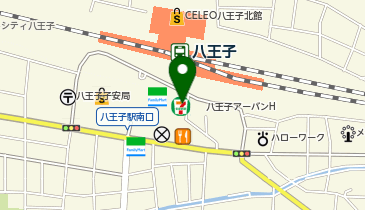 スマホスピタル八王子店の地図画像