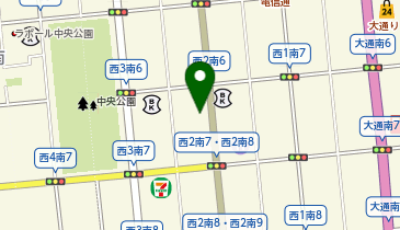 オンディーヌ帯広店の地図画像