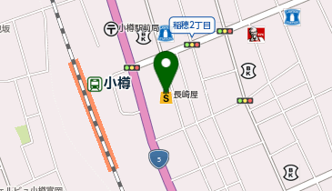 ほーむパレット小樽店の地図画像