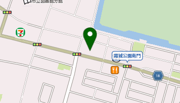 ピザーラ山形店の地図画像