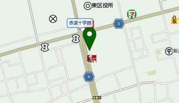 BYDAUTO新潟の地図画像