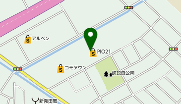 新潟令和観光の地図画像