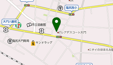 げんきや整骨院塩尻の地図画像