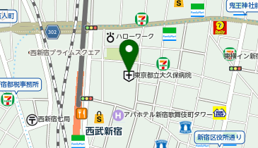 スポーツオアシス新宿24Plusの地図画像