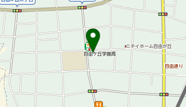 株式会社土屋鞄製造所自由が丘店の地図画像