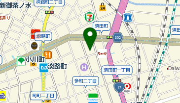 GRABBERの地図画像