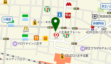 島村楽器八王子オクトーレ店の地図画像