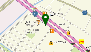 千葉トヨタ自動車株式会社PiPit幕張店の地図画像