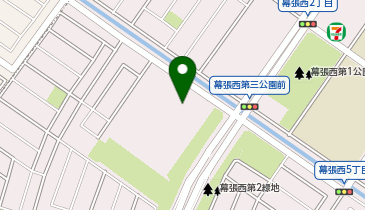 千葉市幕張西スポーツ広場の地図画像
