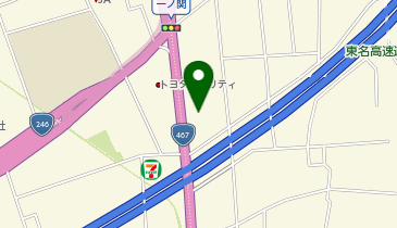 ブリヂストンタイヤサービス東日本株式会社大和店の地図画像