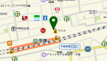 ラスカ平塚 地階 紀ノ国屋entreeの地図画像
