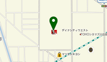 島村楽器ダイナシティ小田原店の地図画像