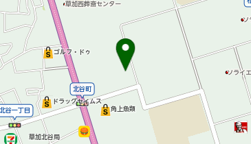 ジョーシン草加松原店キッズランドの地図画像