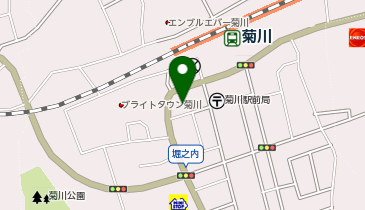 菊川市役所 産業支援センターの地図画像