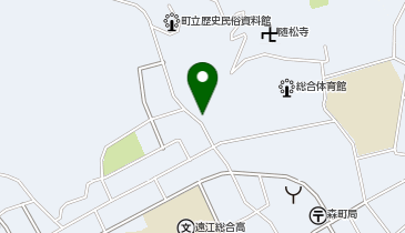 森町役場 社会教育課 文化振興係の地図画像