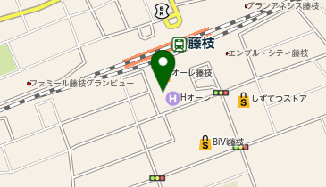 ふじのくに中央日本語学校の地図画像