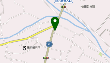 中込果実店の地図画像