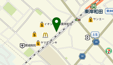 カレー屋インドの地図画像