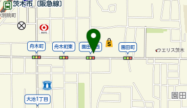 趣味のきものなかむらの地図画像