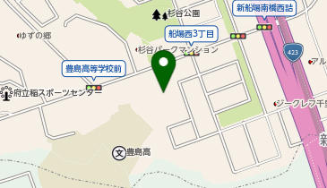 大阪府箕面子ども家庭センターの地図画像