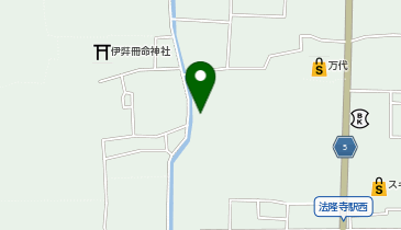 グループホームふれあい斑鳩の地図画像