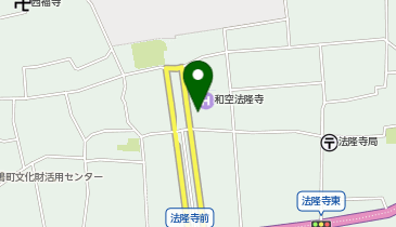 法隆寺志むらの地図画像