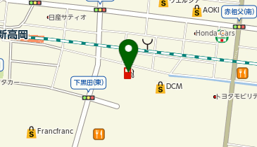 ケンタッキーフライドチキンイオンモール高岡店の地図画像
