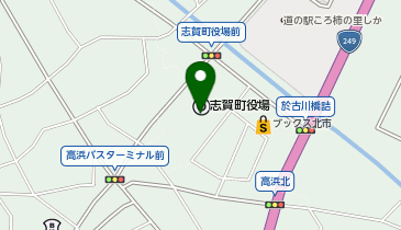 志賀町役場 本庁舎 議会事務局の地図画像