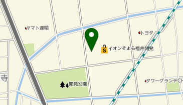 雀荘コクシの地図画像