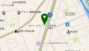 aGolfStudioの地図画像