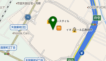 プラステイオンモール広島府中店の地図画像